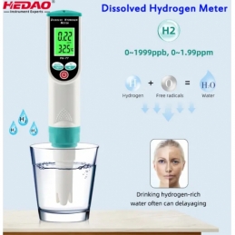 China Digital waterproof Dissolved Hydrogen Meter For Body Health company