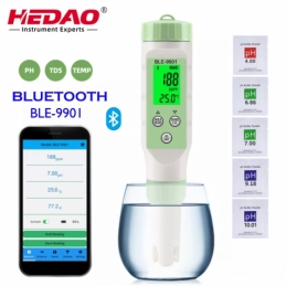 China 3 IN 1 HEDAO Bluetooth PH TDS TEMP Tester with 5-point Calibration BLE-9901  company
