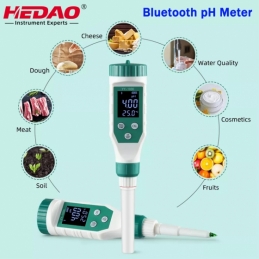 China HEDAO Bluetooth pH Meter Food Acidity Meter for Meaty, Cheese ,Dough,Face Cream HEDAO Bluetooth pH Meter Food Acidity Meter for Meaty, Cheese ,Dough,Face Cream company