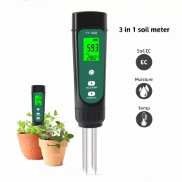 China 3 In 1 Soil EC Temperature Meter 3 In 1 Soil EC Temperature Meter company