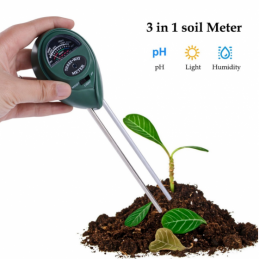 China 3 in 1 Plant Flowers Soil PH meter /Moisture/Light Meter 3 in 1 Plant Flowers Soil PH meter /Moisture/Light Meter company