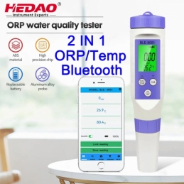 China BlueTooth 2 in 1 ORP TEMP Meter by Mobile App BlueTooth 2 in 1 ORP TEMP Meter by Mobile App company