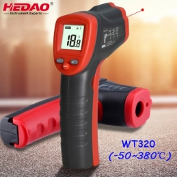 China handheld industrial digital infrared thermometer -50°C-380°C handheld industrial digital infrared thermometer -50°C-380°C company