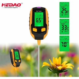 China 4 in 1 or 5 in 1 PH tester for indoor and outdoor garden plants Mini moisture soil meter 4 in 1 or 5 in 1 PH tester for indoor and outdoor garden plants Mini moisture soil meter company
