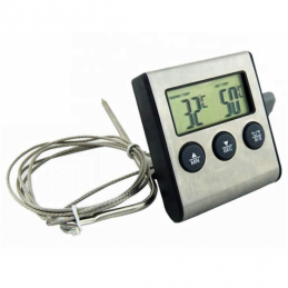 China Cooking Oven BBQ Thermometer for Grill with External Probe Cooking Oven BBQ Thermometer for Grill with External Probe company
