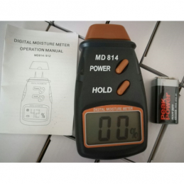 YJXUSHYQ Wood Moisture Meter Inductive Wood Timber Moisture Meter Hygrometer Digital Electrical Tester Measuring Tool MD918 4~80% Electromanetic
