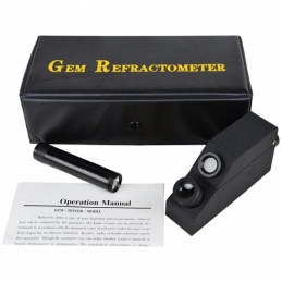 China gemological refractometer 1.30 - 1.81 RI with flashlight gemological refractometer 1.30 - 1.81 RI with flashlight company